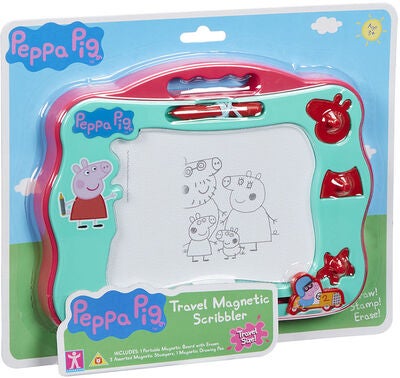 Peppa Gris Activity Magnetisk Tegnetavle