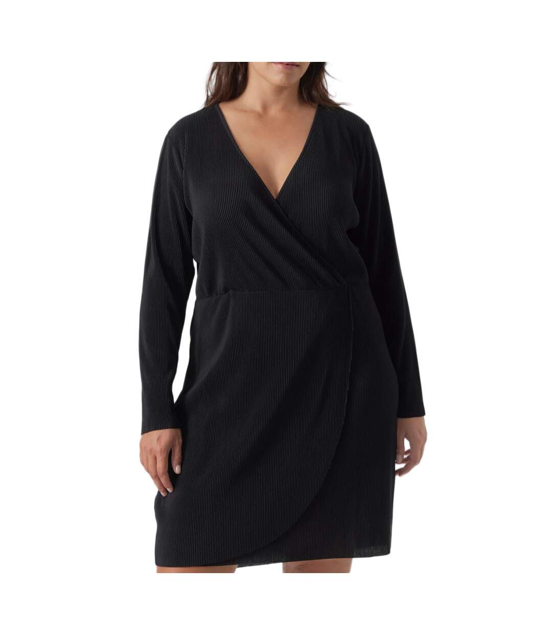 Robe Noir Femme Vero Moda Curve Clica