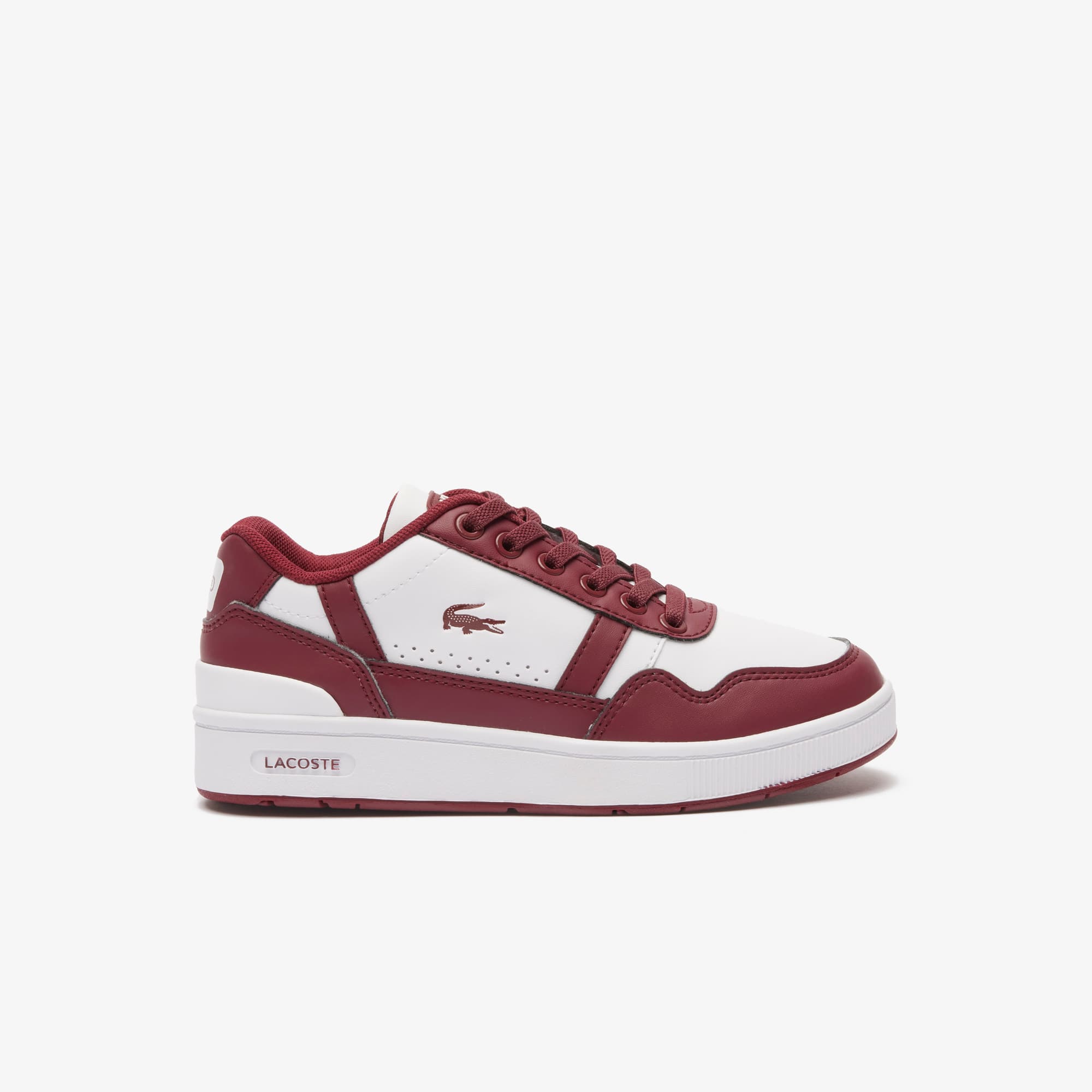 Sneakers T-Clip enfant en synthétique Sneakers - Blanc - Lacoste - Enfant