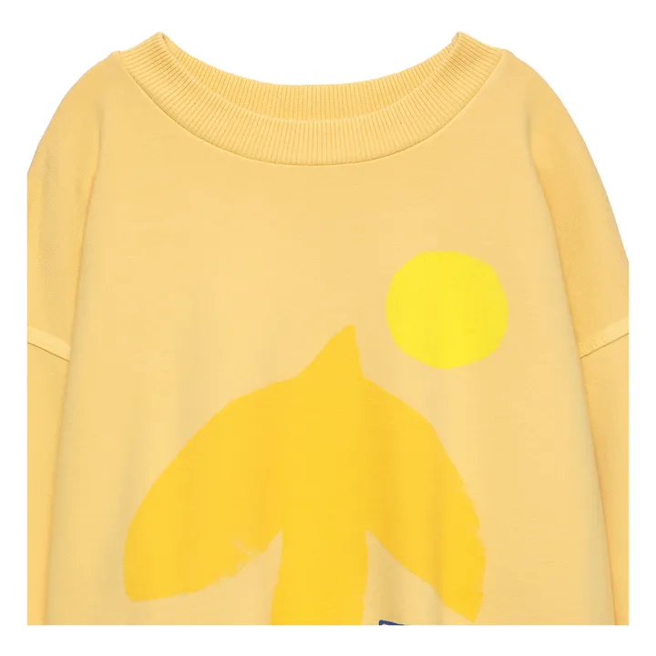 True Artist Sweat n°07 Oiseau | Jaune