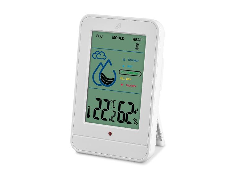 Klimaatstation met schimmeldetector