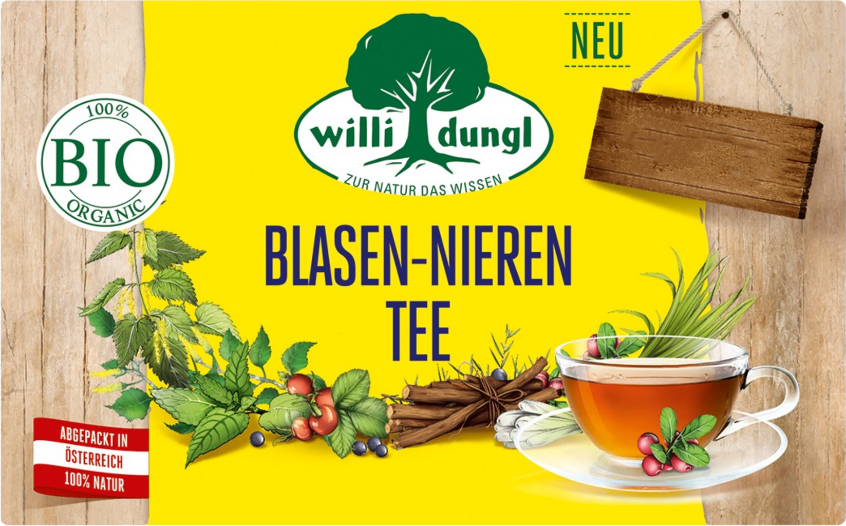 Willi Dungl  BIO-Blasen-Nieren Tee, 40 g