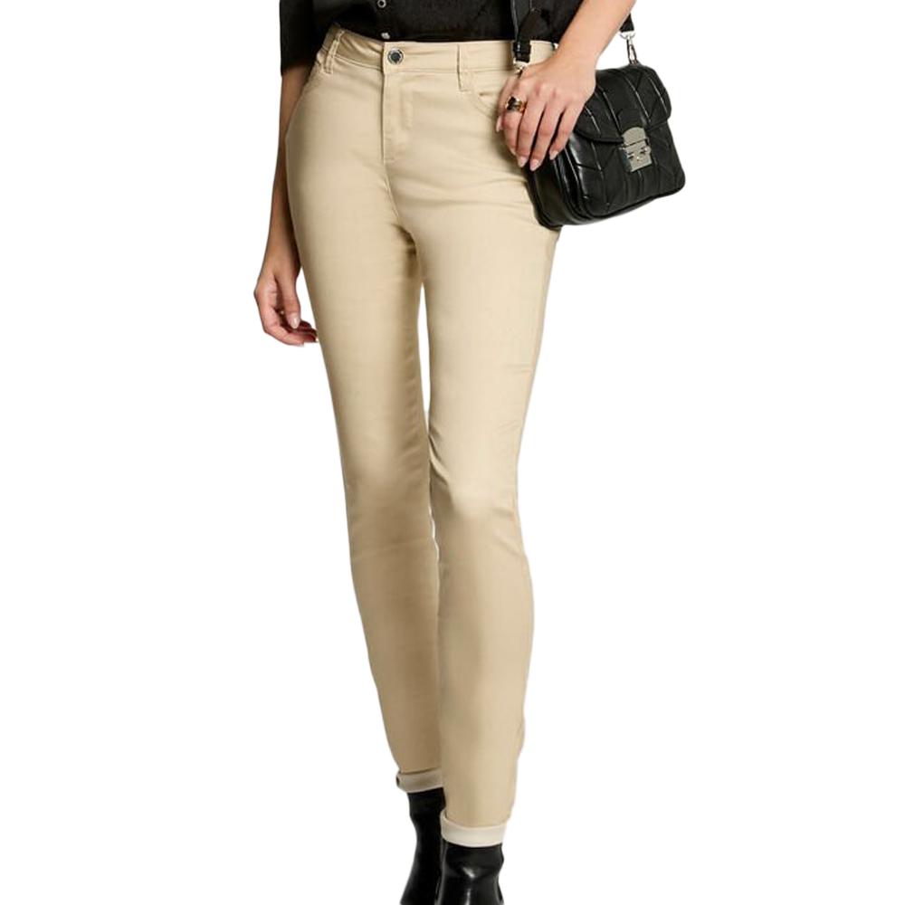 Morgan Pantalon Slim Beige Femme Morgan PFRASHI