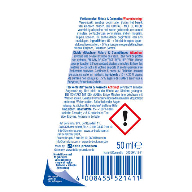 Dr. Beckmann vlekkenduivel natuur&cos