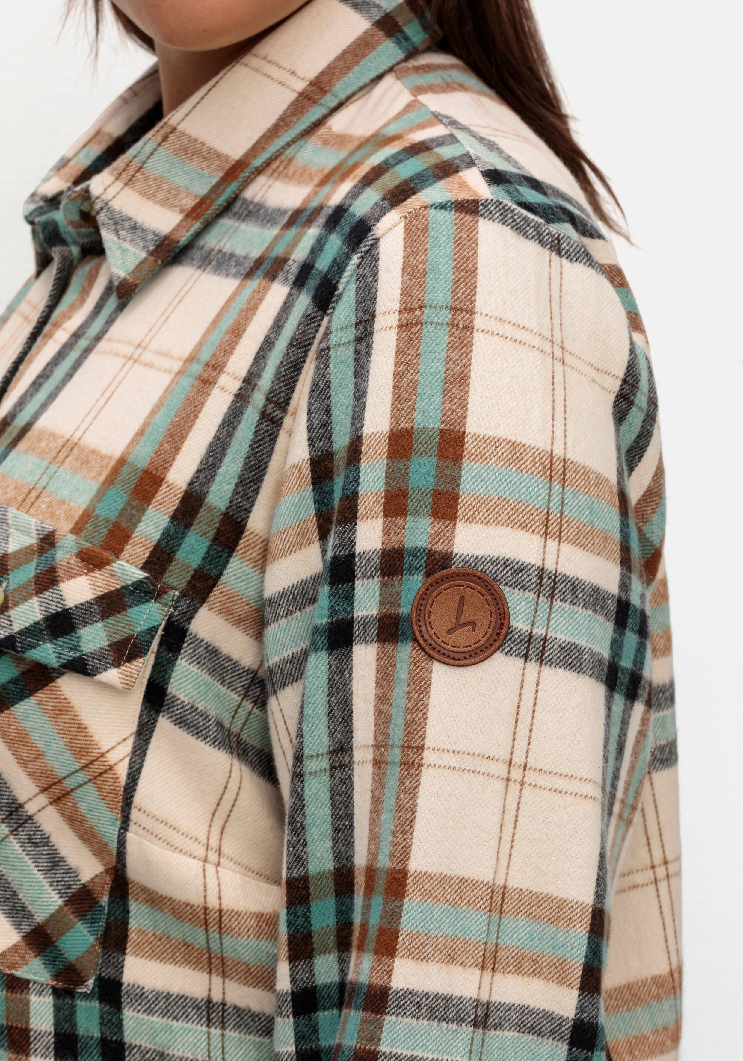 Karierte Bluse aus weich angerautem Flanell