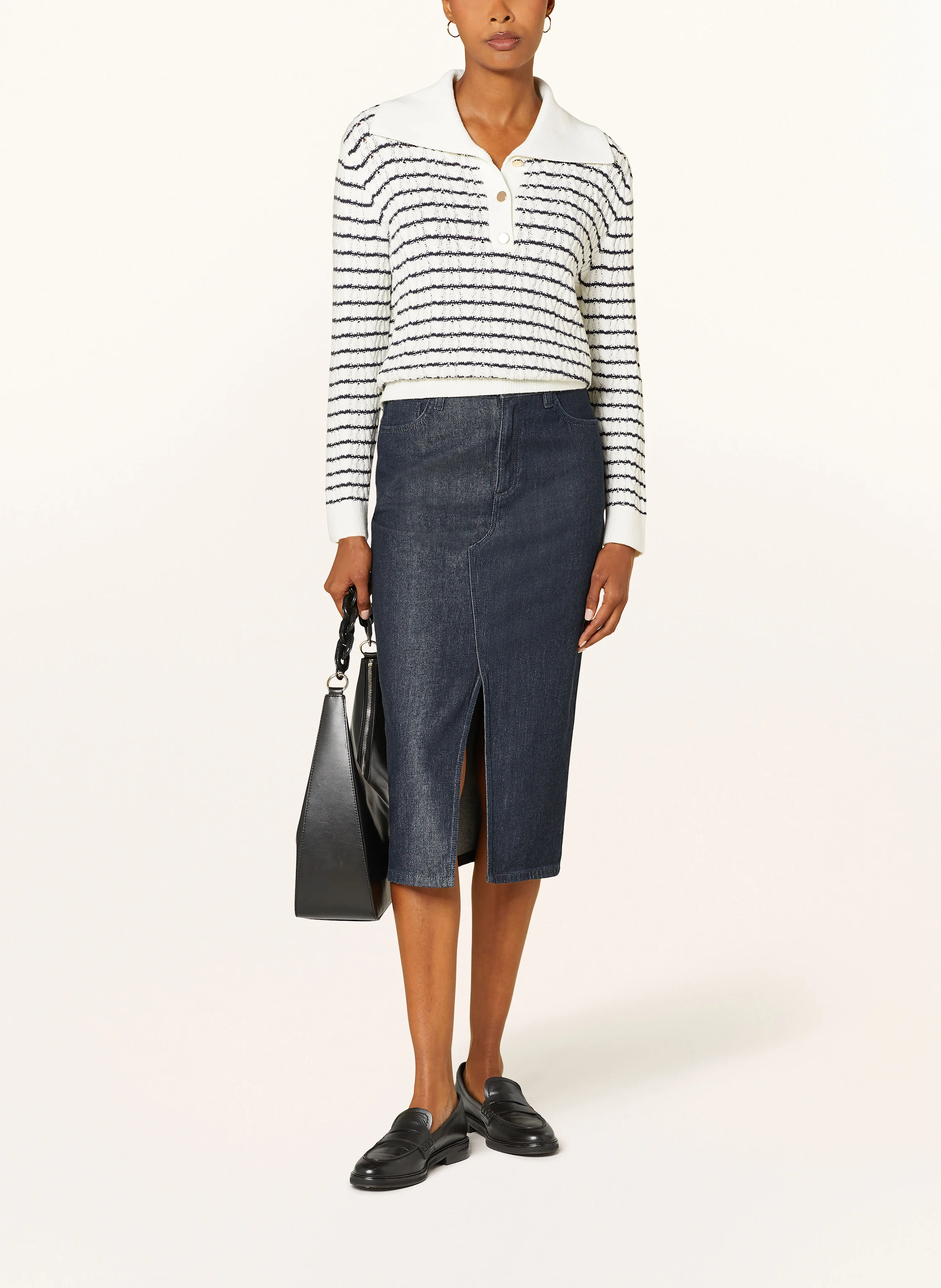 s.Oliver BLACK LABEL Jeansrock