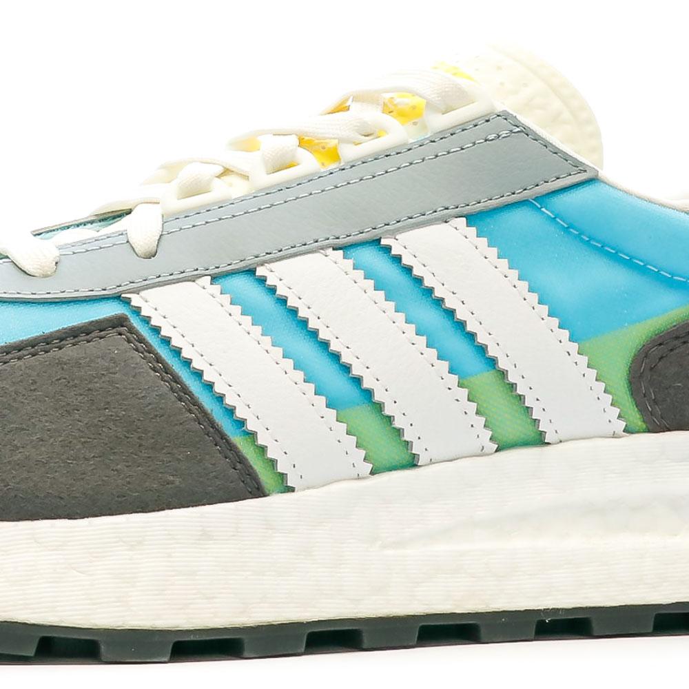 Adidas Baskets Grise/Bleu Homme ADIDAS Retropy E5