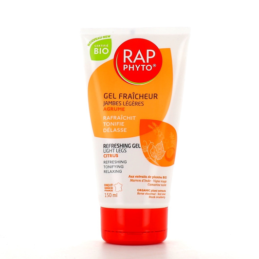 Gel fraîcheur jambes légères Rap Phyto Bio