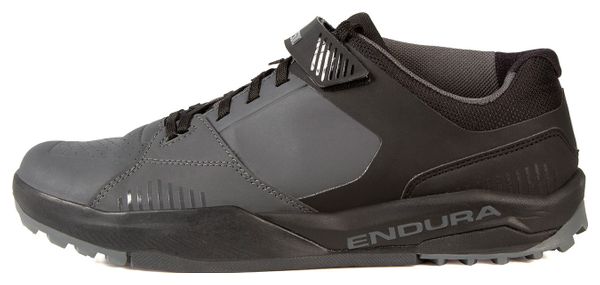 Chaussures VTT Pédales Plates Endura MT500 Burner Gris / Noir