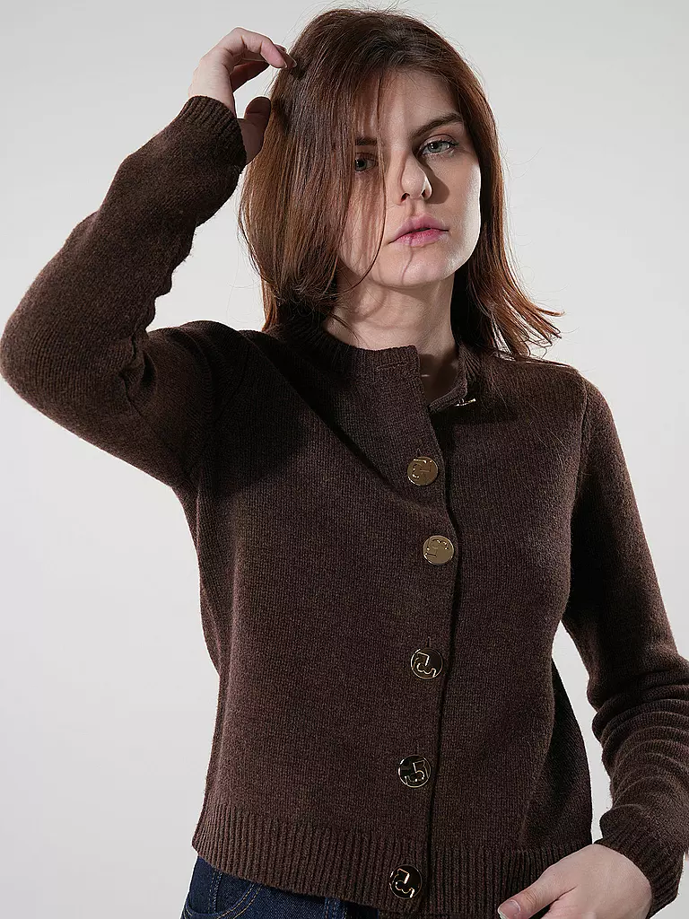 TORY BURCH Strickjacke braun