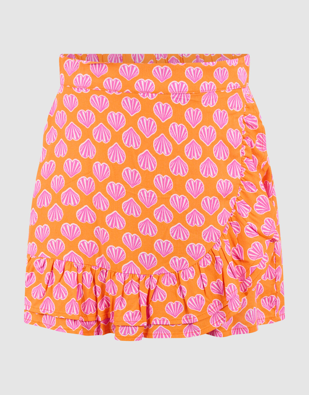 Schelpen Skort Oranje