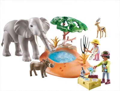 Playmobil 71294 Wiltopia Byggesett Elefant Ved Vannhullet