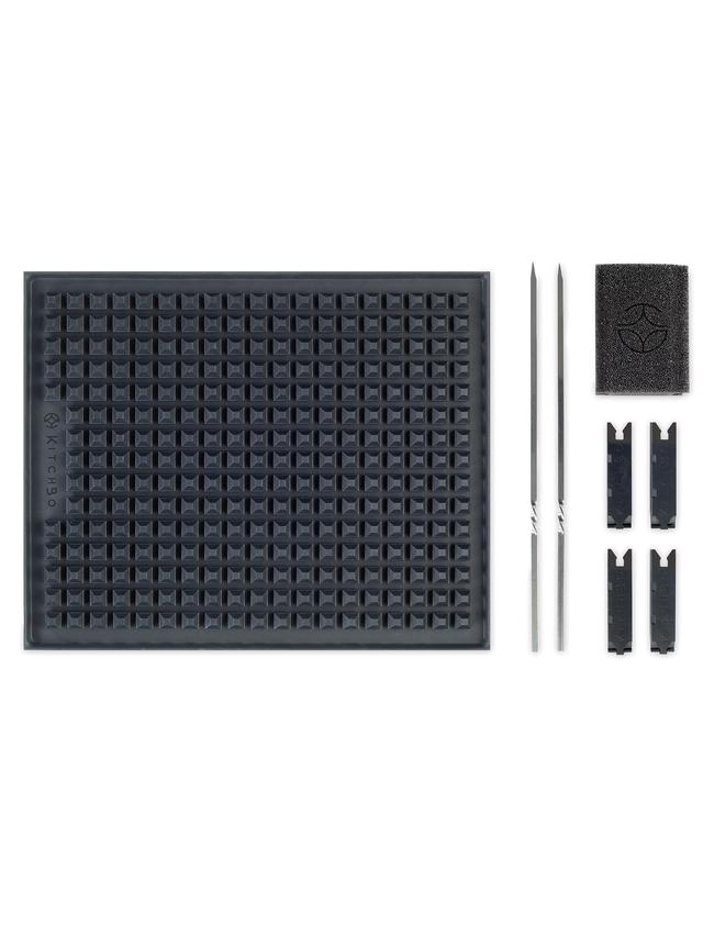 KitchBo Backmatte 8-teilig. + 2 Silikonformen, rund