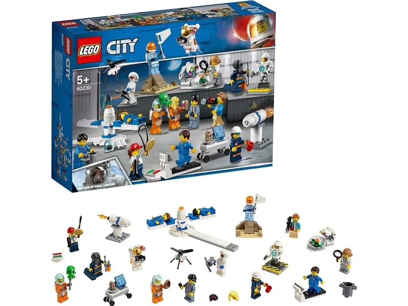 LEGO City 60230 Figursæt – rumforskning og -udvikling