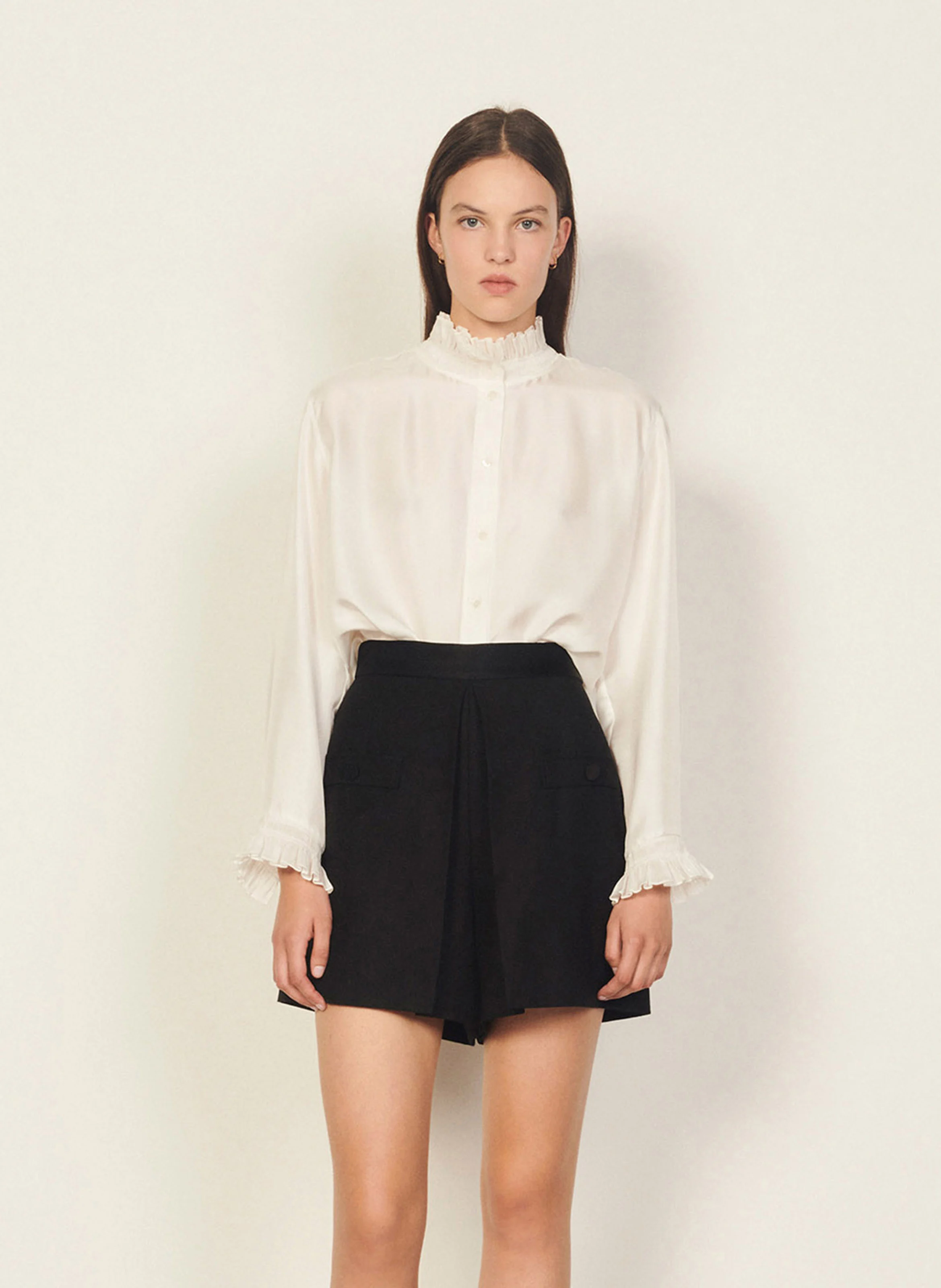 Short taille haute | Noir
