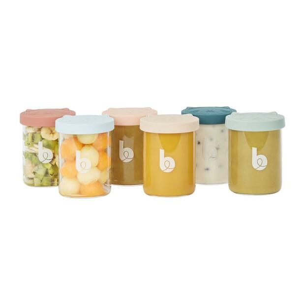 Pots de conservation ISY BOLWS 6x250 ml - BABYMOOV