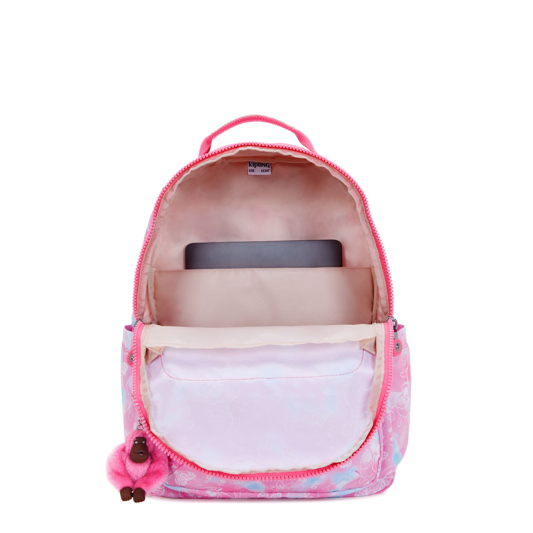 SEOUL Grand Sac à Dos Avec Protection Pour Ordinateur Portable - Garden Clouds