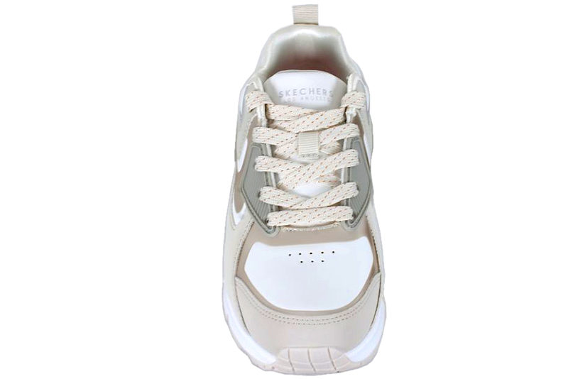 SKECHERS UNO - GEN1 COLOR SURGE WHITE GREY SNEAKER