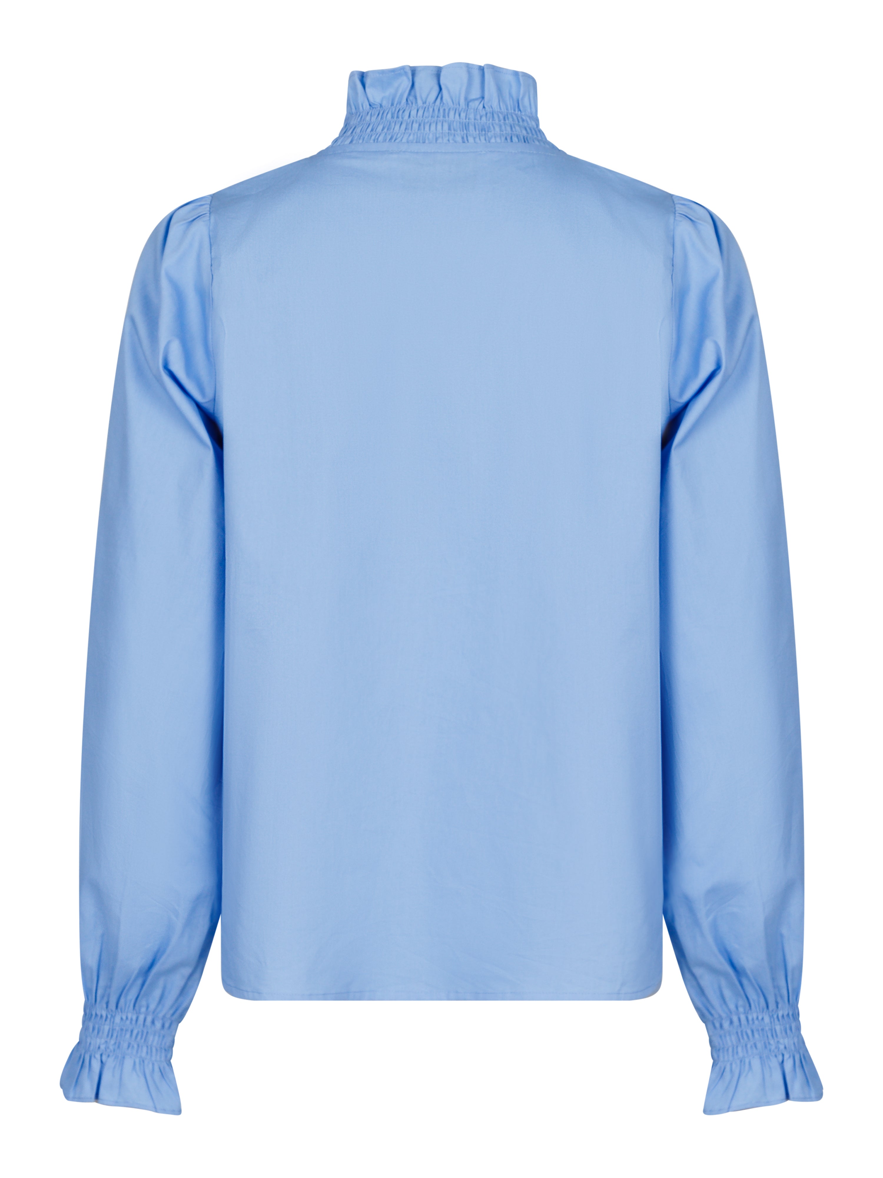 Neo Noir  Brielle Solid skjorte - Sky blue