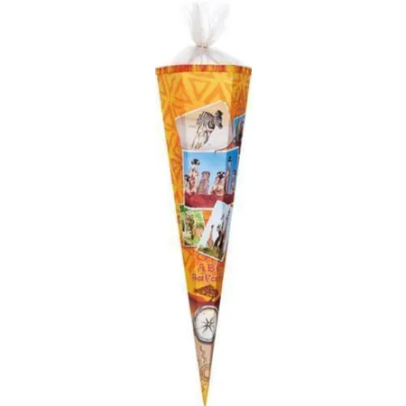Nestler Schultüte Afrika, 85 cm 6-eckig
