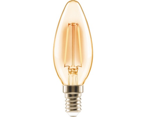 FLAIR LED kaarslamp C35 amber E14/2W(18W) 180 lm 2000K warm wit