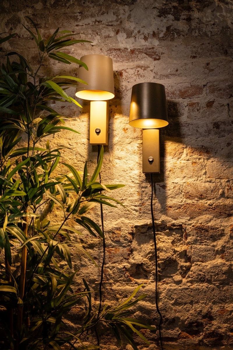 ETH-Priscilla Wandlamp-1xE27-Zand