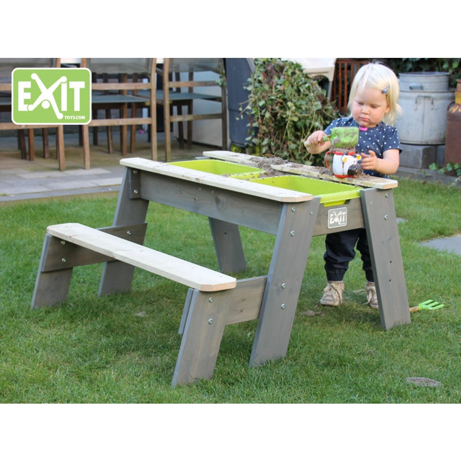 EXIT Sand,- Wasser- und Picknicktisch Aksent