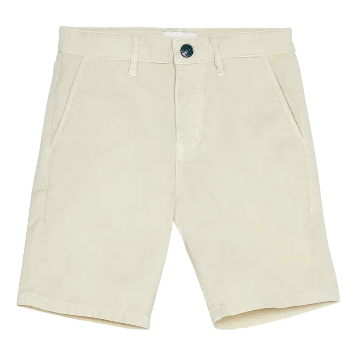 Finger in the nose Bermuda Chino Surfer | Ecru