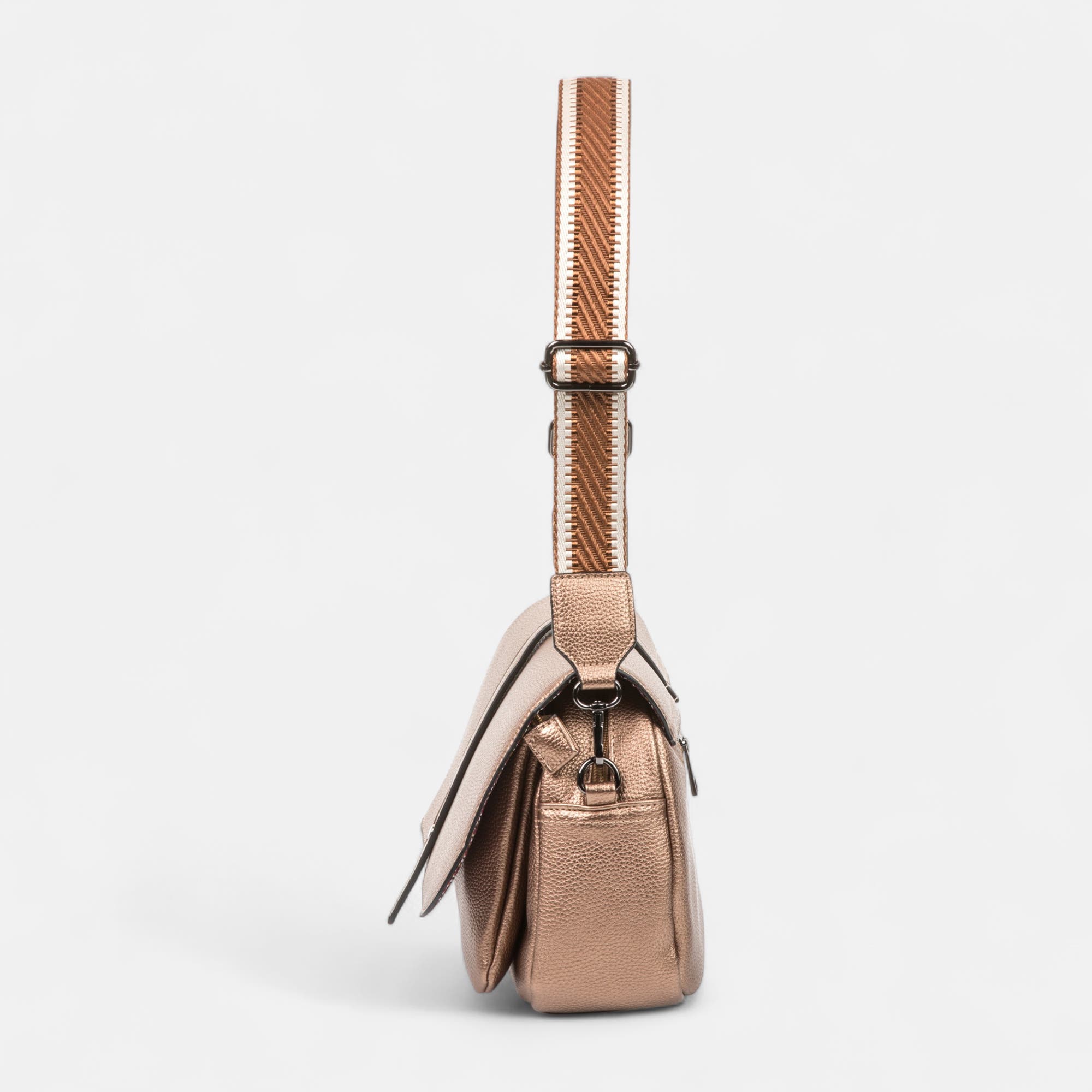 Sac bandoulière bronze