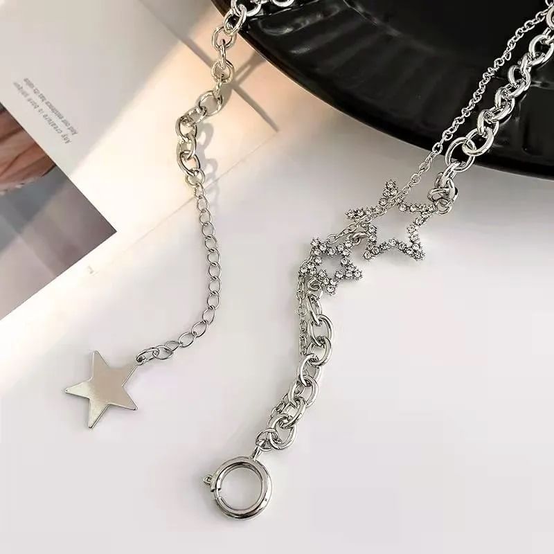 Deminsha - Chokerketting met strass-steentjes
