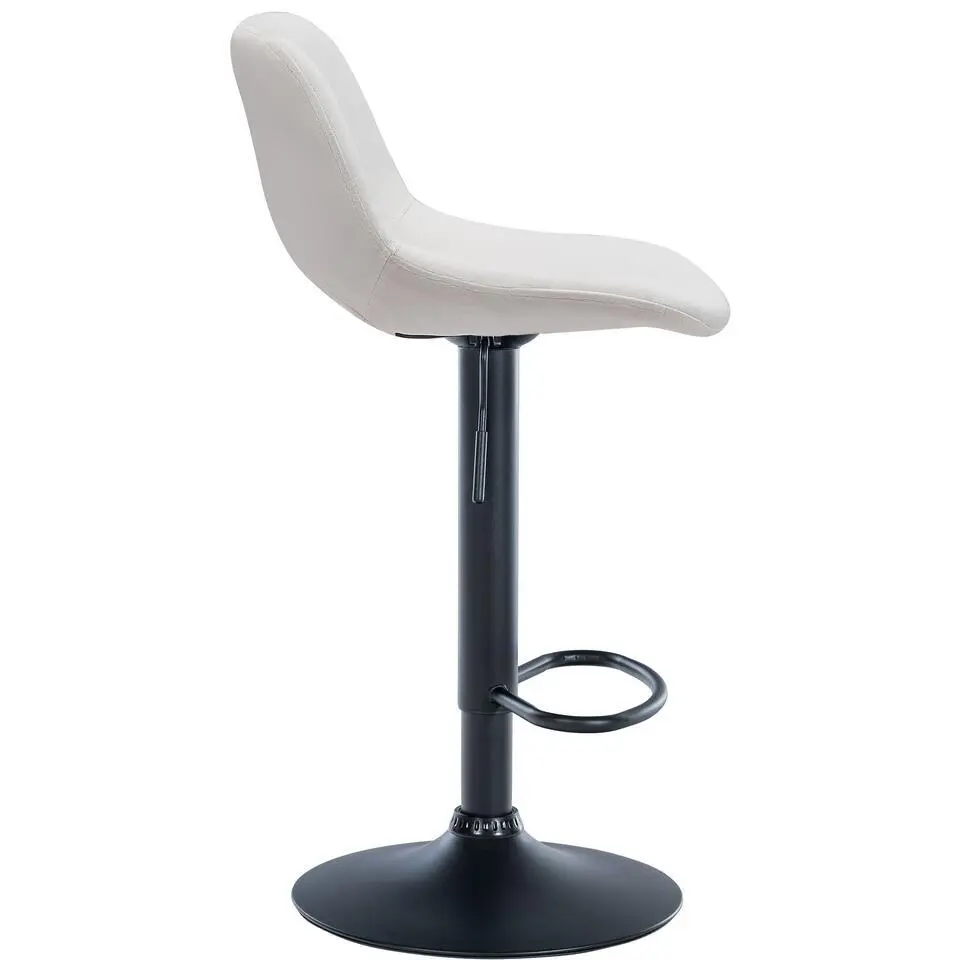 CLP Barkruk Camden Fluweel - creme