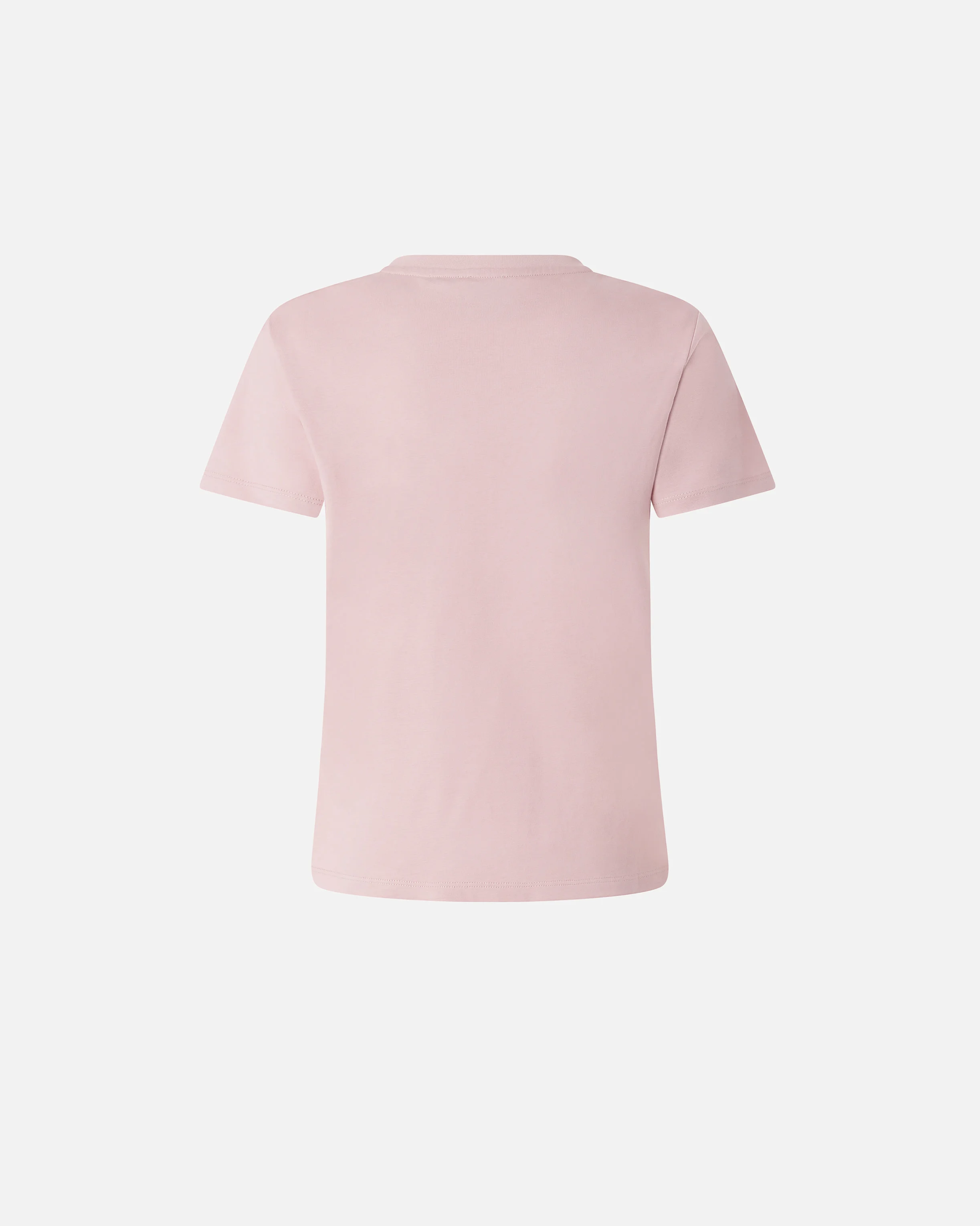T-shirt à manches courtes avec broderie bijou love birds | Rose