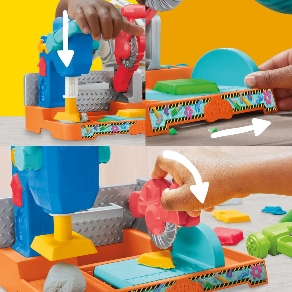 Køb Play-Doh Stempel Og Sav Værkstedsæt