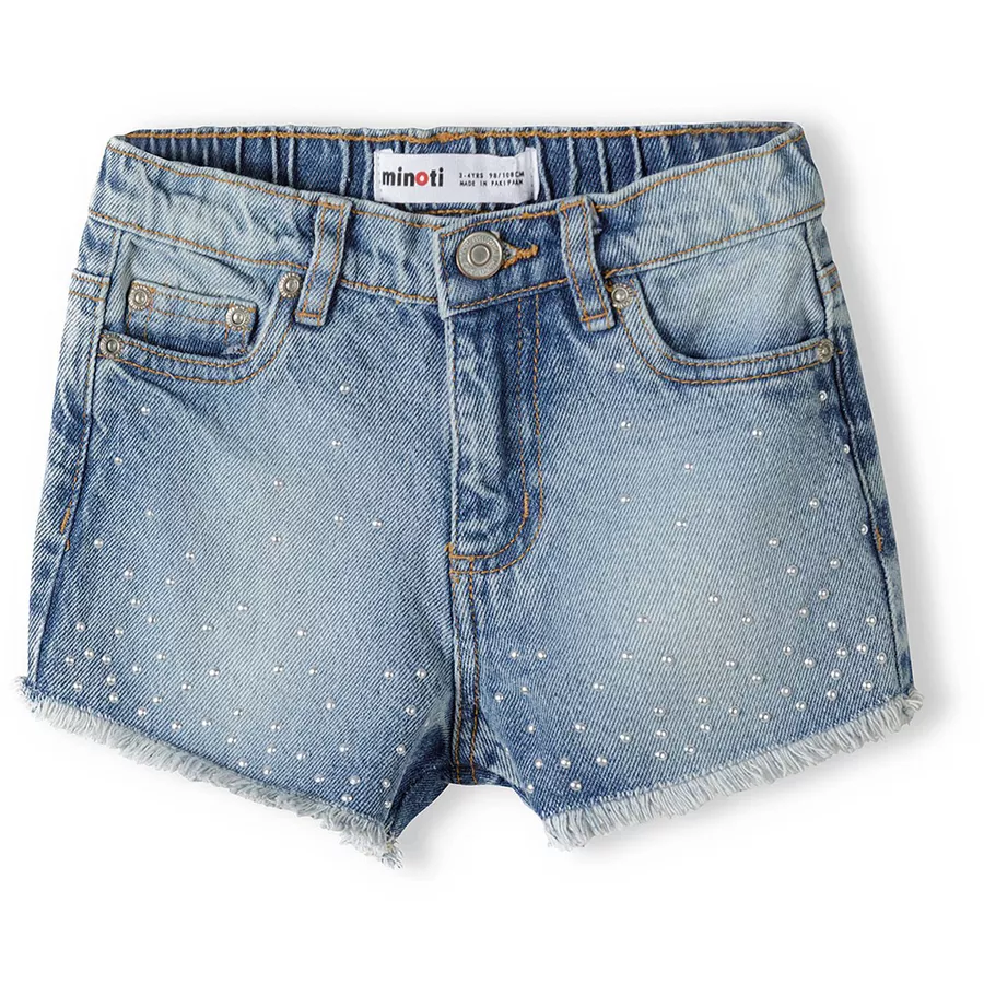 MINOTI Jeansshorts Denim-Blau