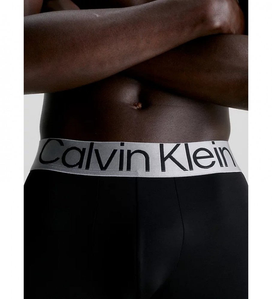 Calvin Klein Pack de 3 Boxer Steel Micro preto
