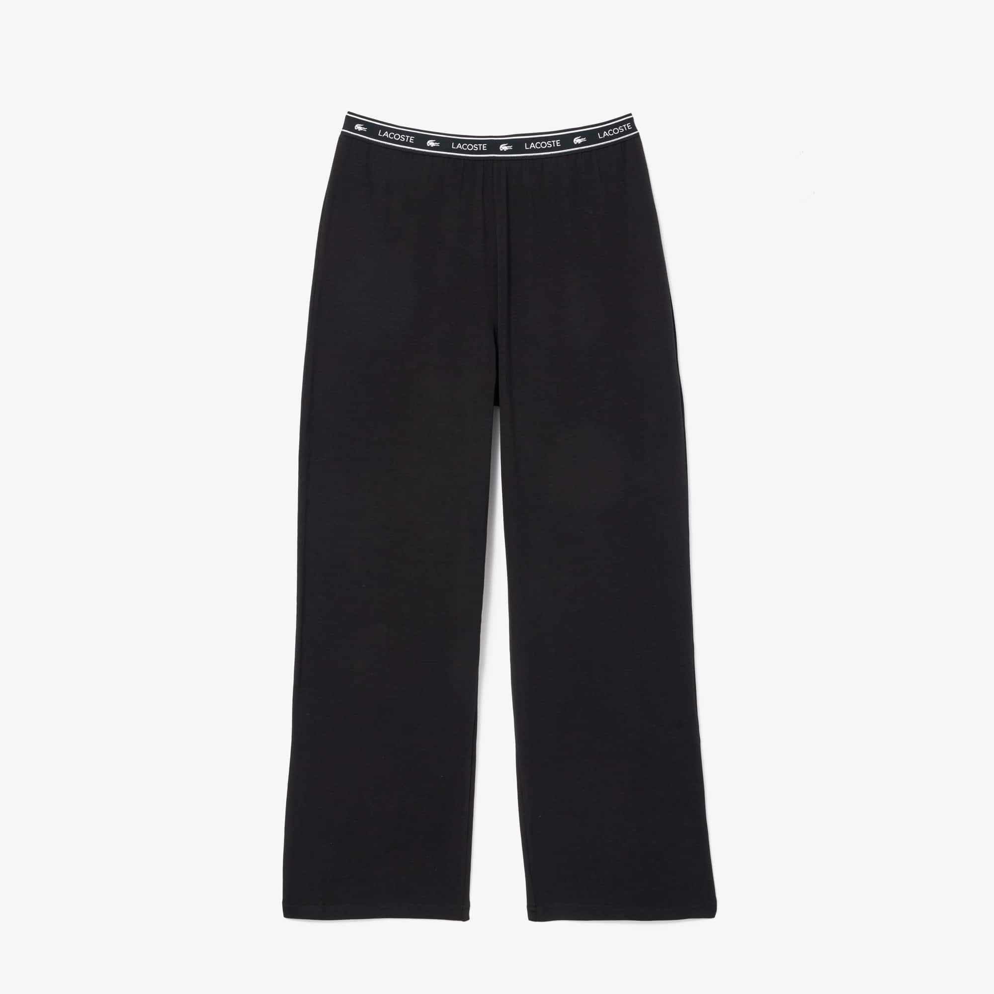 Pantalon d'intérieur en jersey de coton Vêtements d’intérieur & de nuit - Noir - Lacoste - Femme