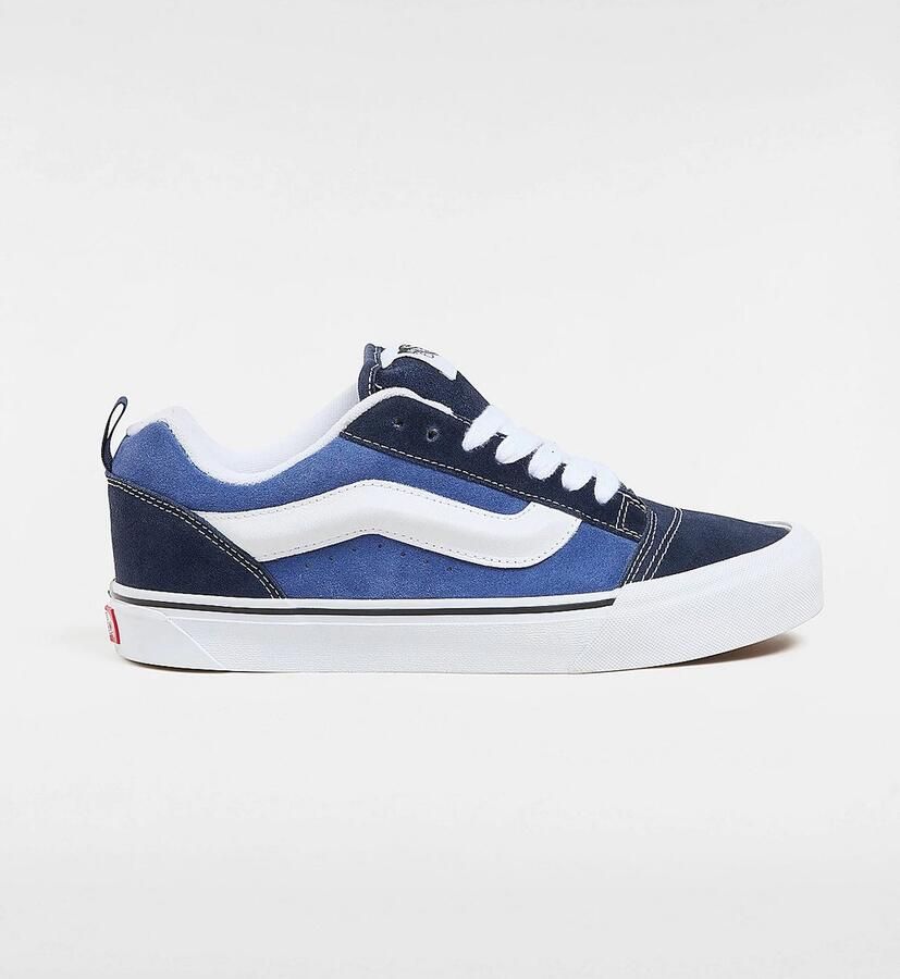 Vans Knu Skool Schoenen Blauw Maat: 38.5 Suède Foot Locker