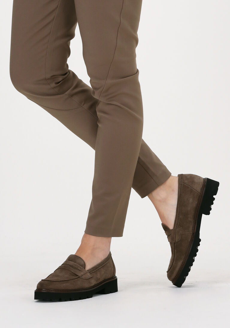 GABOR taupe gabor loafers 203