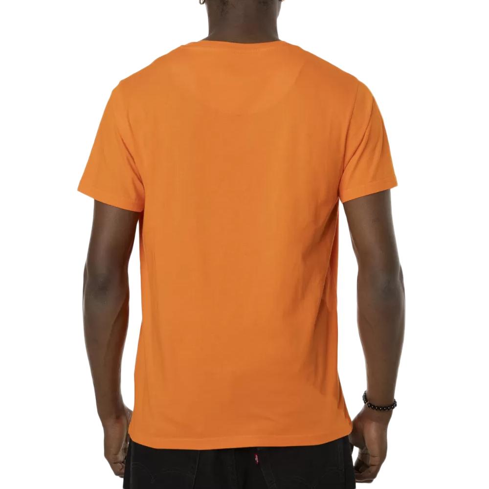 Von Dutch T-shirt Orange Homme Von Dutch Ora