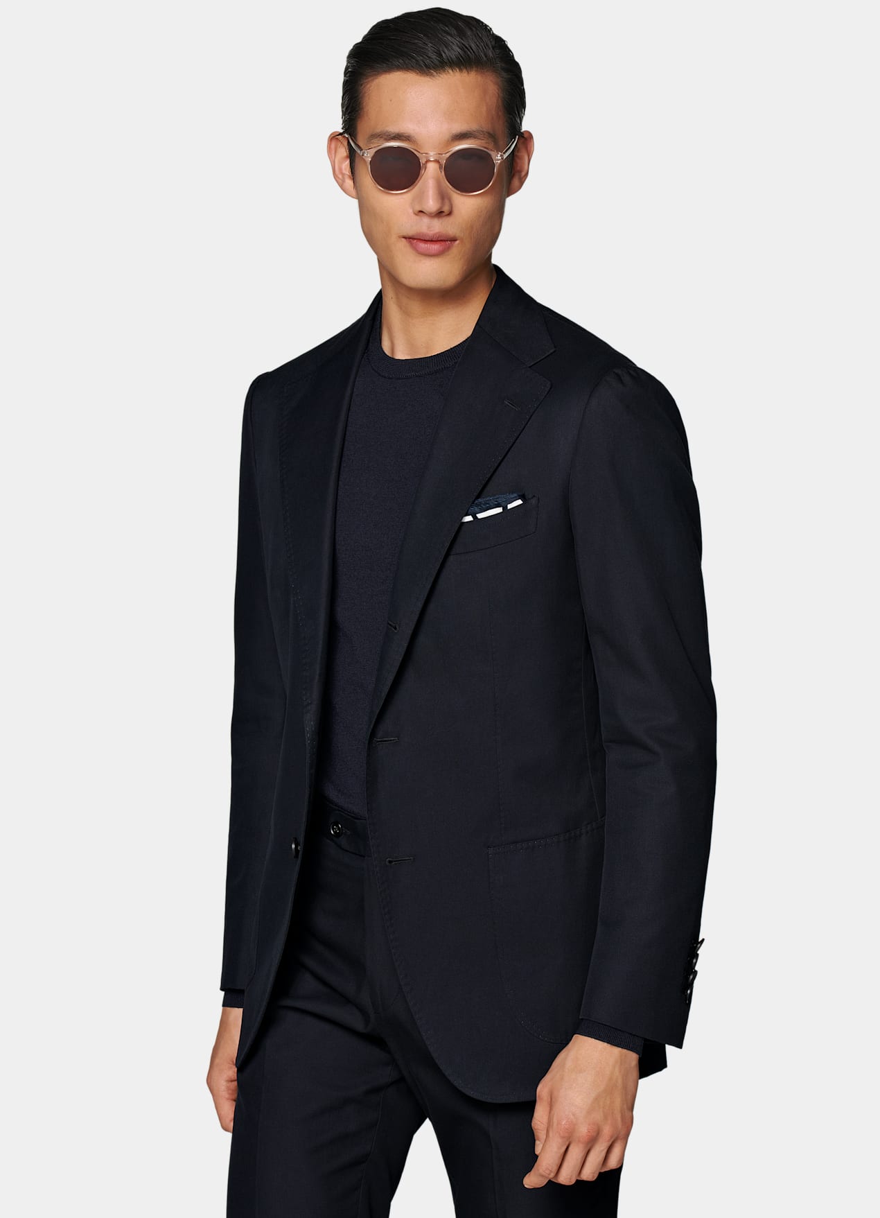 Costume Roma coupe Relaxed bleu marine