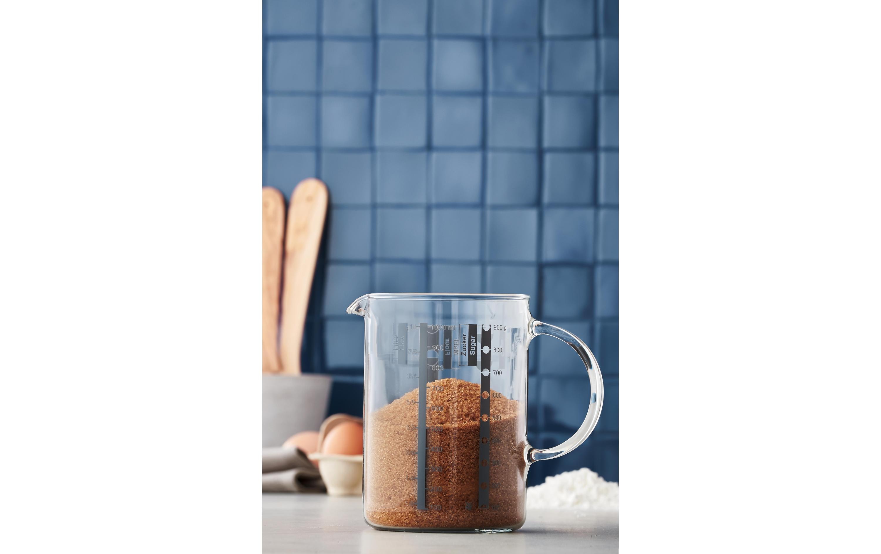 Messbecher Gourmet 10 dl, TransparentMessbehälter aus Glas