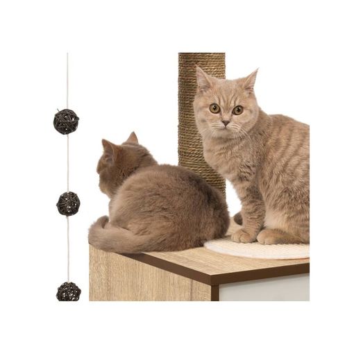 Catit Vesper Base Alta, Carvalho - Ref. 52063