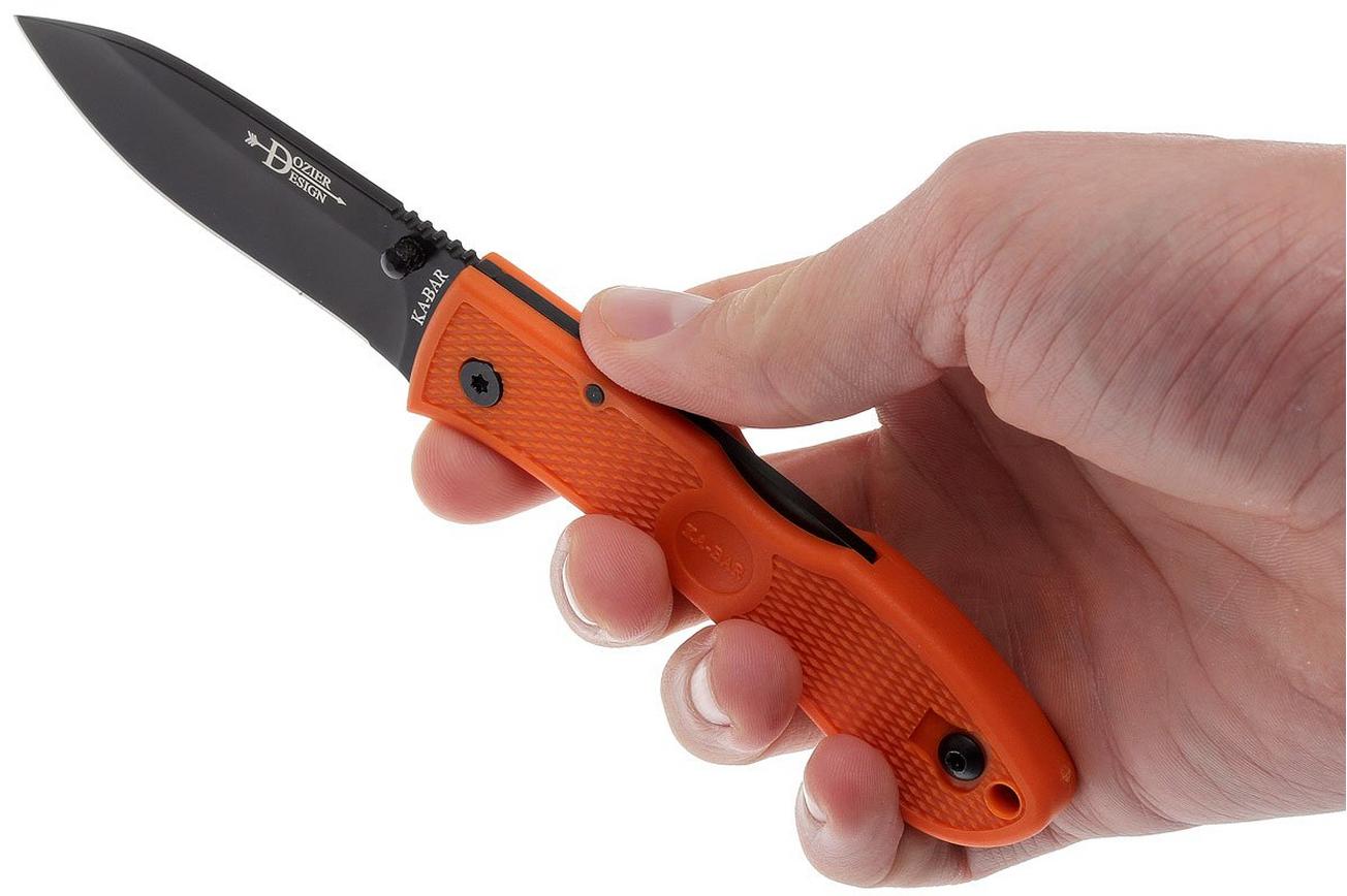 KA-BAR Dozier Folding Hunter Orange 4062BO