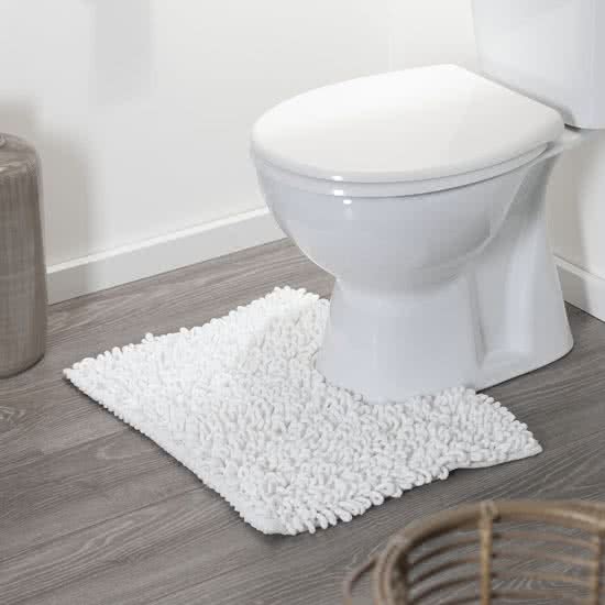 Sealskin Twist toiletmat microfiber 45x50 wit