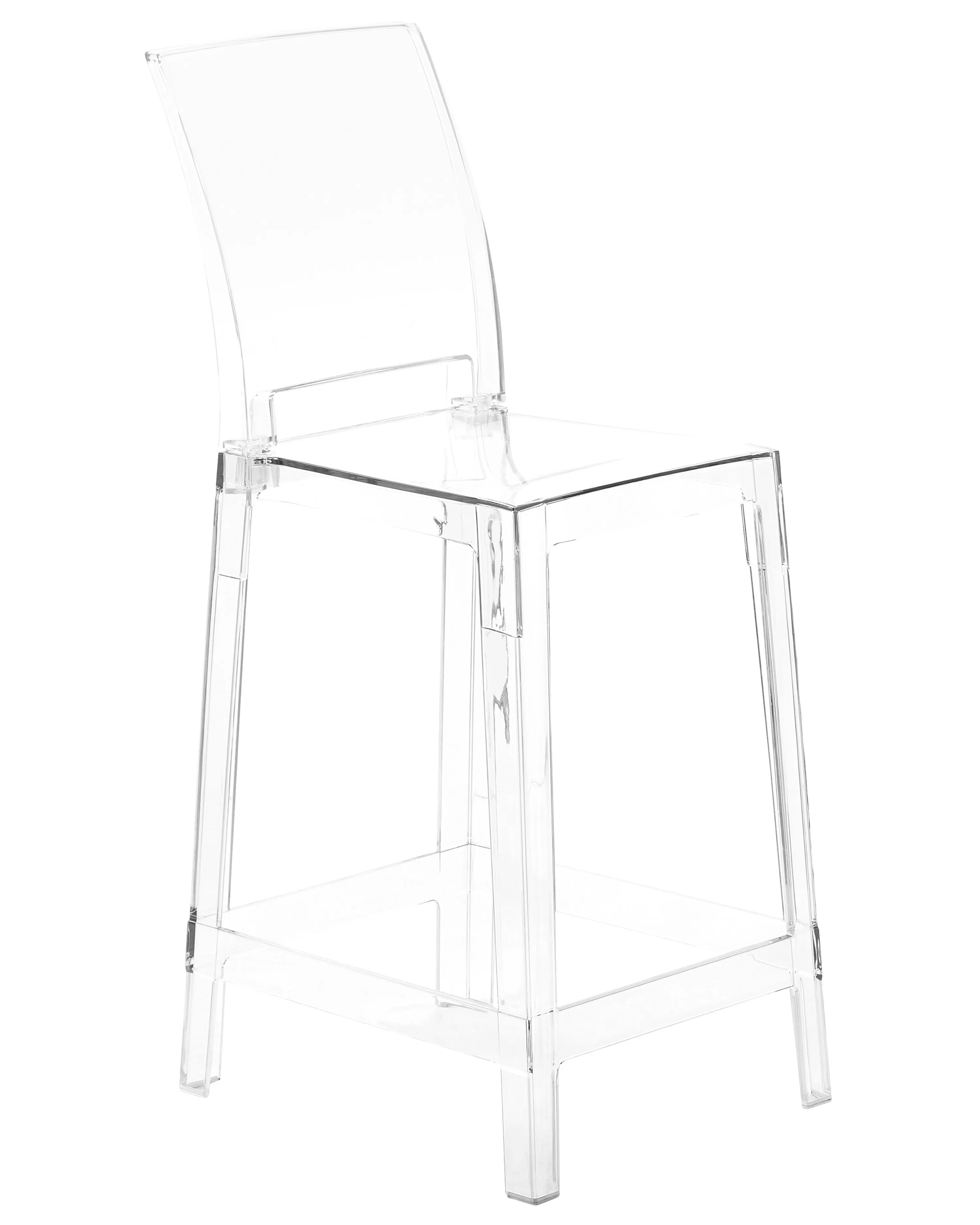 Set van 2 barstoelen WELLINGTON Transparant