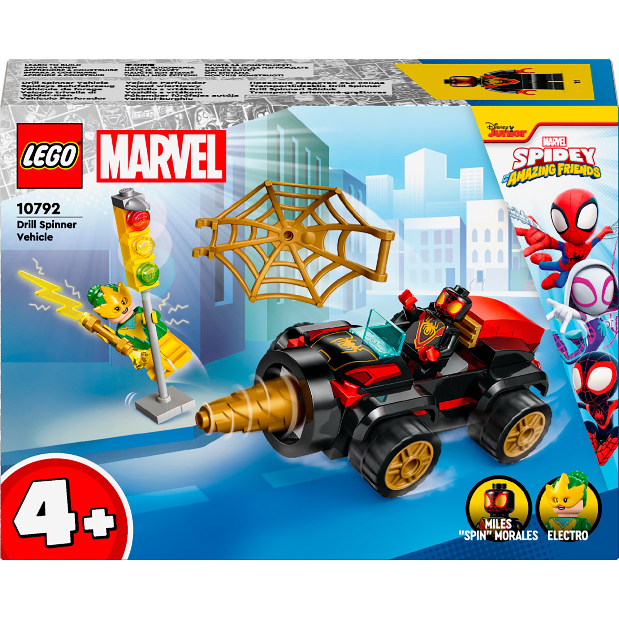LEGO Konstruktionsspielzeug Marvel Spidey und seine Super-Freunde Spideys Bohrfahrzeug