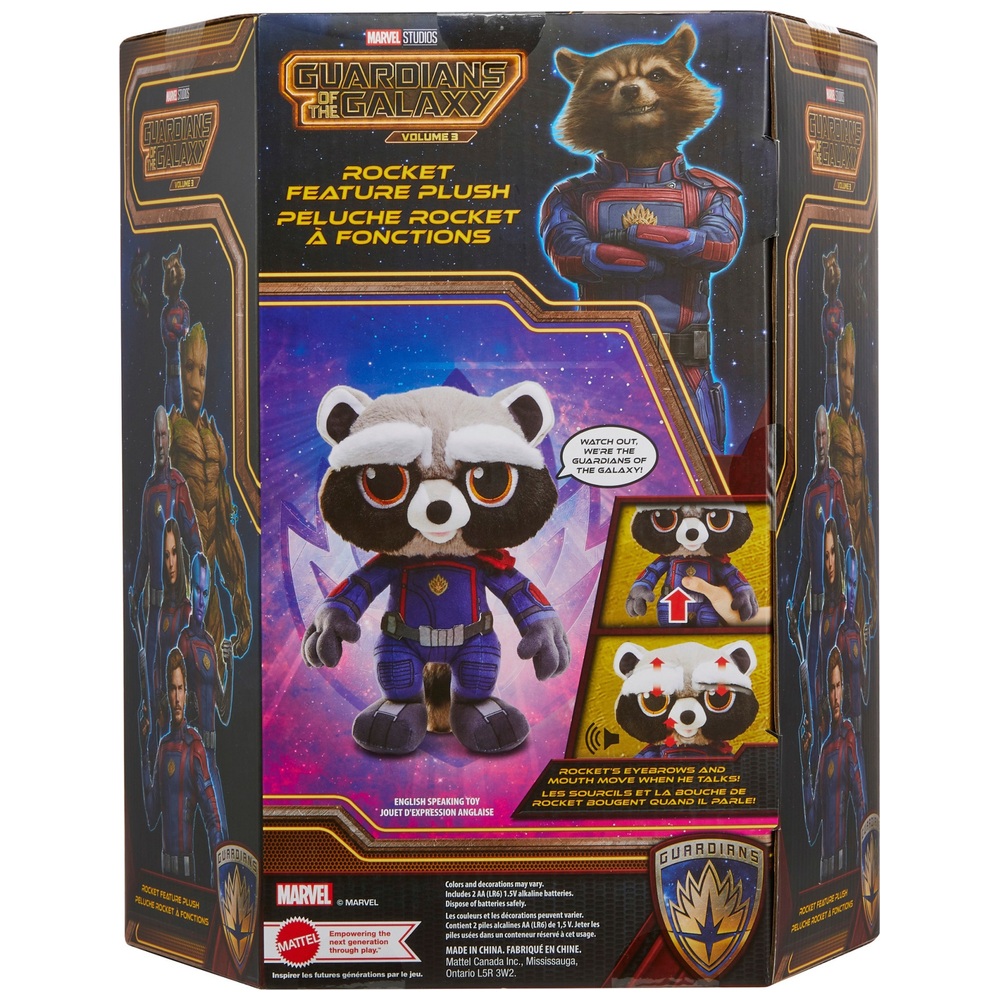 Marvel Guardians of the Galaxy Rocket interaktives Plüschtier
