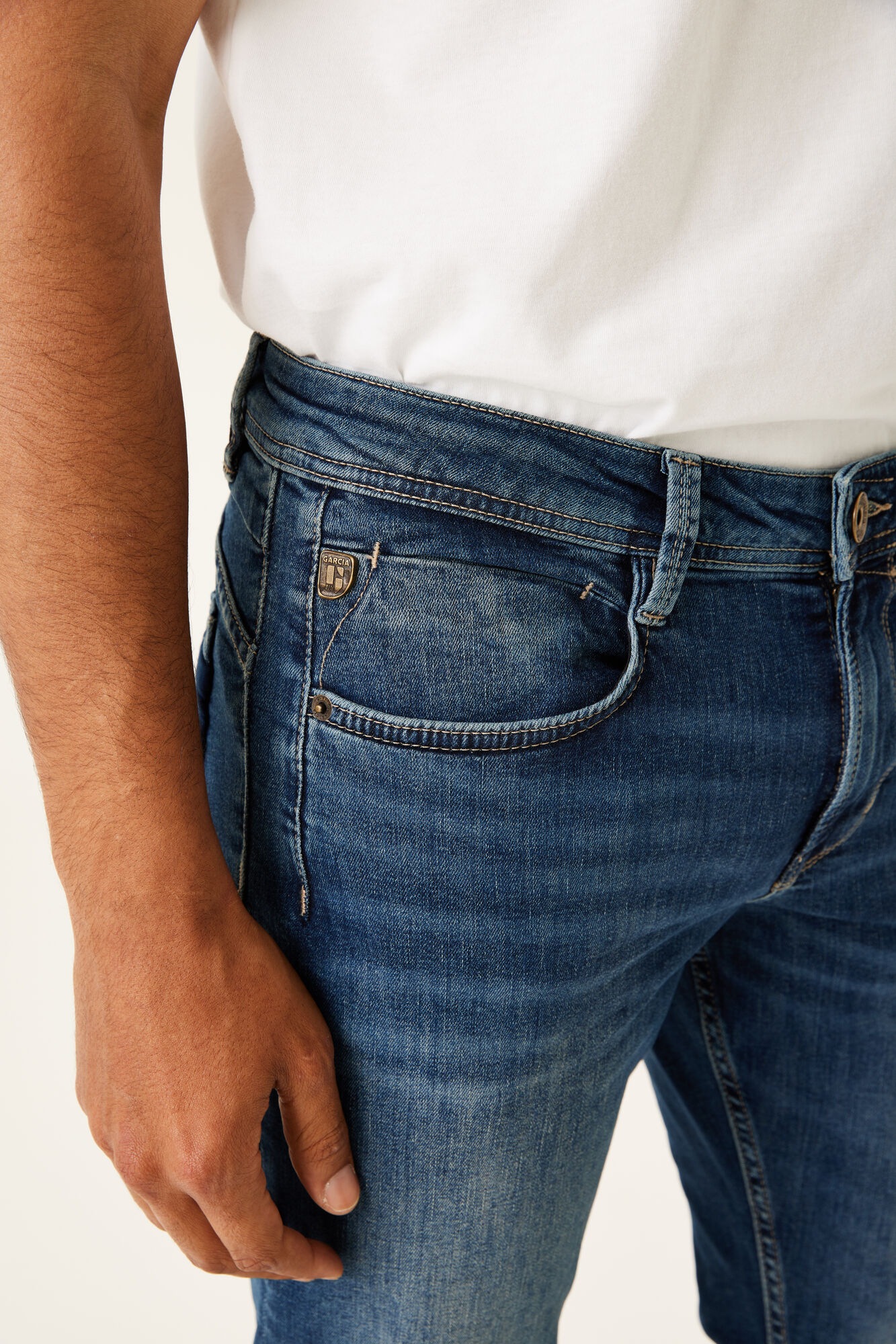 Garcia 5-Pocket-Jeans »Rocko« in verschiedenen Waschungen