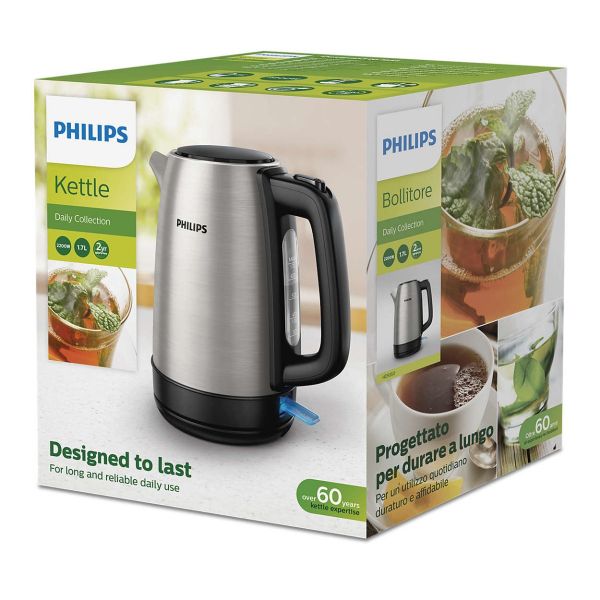 Philips Jarro Eléctrico HD 9350 Inox - 2200W 1.7L