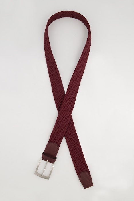 Flechtgürtel, Leder, Metallschnalle